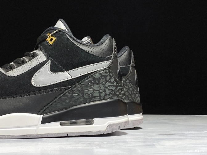Kick Theory 3 CK4348-007 Air Grey Jordan Cement Tinker Black 0809